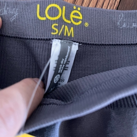 2/40$ LOLE new with the tag grey legging 3/4 - Picture 2 of 4